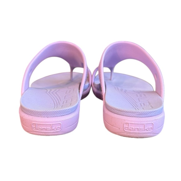 Dansko Krystal Pink and Purple Sandal Cushioned Platform Women’s Size 9.5/10 EUC - Picture 2 of 8